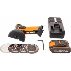 Аккумуляторная угловая шлифмашина WORX WX801 (артикул 16451806) – фото 6