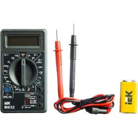 Цифровой мультиметр IEK Universal M832 7327705 TMD-2S-832 (артикул 15960024) – фото 2