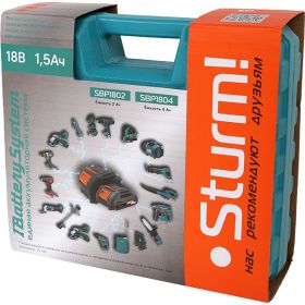 Аккумуляторный шуруповерт Sturm CD18L (артикул 25872143) – фото 10