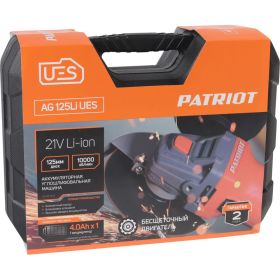 Углошлифовальная машина PATRIOT AG 125Li UES 110303127 (артикул 20248690) – фото 15