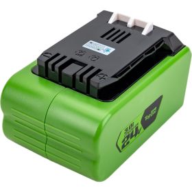Аккумулятор для Greenworks 24В, 3.0 А*ч (Li-Ion) PN: G24B2 TopOn TOP-PTGD-GW-24-3.0 (артикул 21287356) – фото 2
