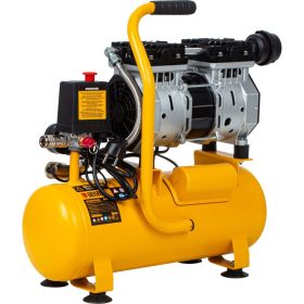 Безмасляный компрессор DENZEL DLS650/10 650 Вт, 120 л/мин, ресивер 10 л 58021 (артикул 15905071) – фото 3