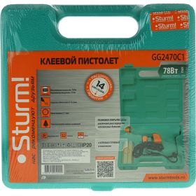 Клеевой пистолет Sturm GG2470C1 (артикул 15252863) – фото 4
