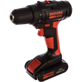 Аккумуляторная дрель-шуруповерт REDVERG Basic SD18L/1-2 6628621 (артикул 15985346) – фото 5