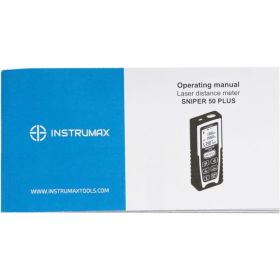 Лазерная рулетка Instrumax SNIPER 50 PLUS IM0116 (артикул 15614310) – фото 8