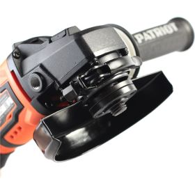 Углошлифовальная машина PATRIOT AG 125Li UES 110303127 (артикул 20248690) – фото 10