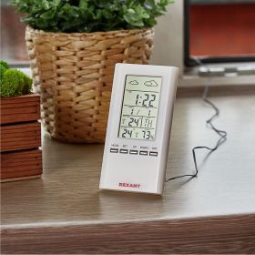 Метеостанция с выносным датчиком REXANT S3331SC 70-0513 (артикул 22875345) – фото 2