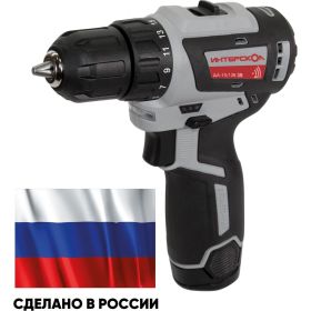 Бесщеточная аккумуляторная дрель-шуруповерт Интерскол МиниМАКС ДА-10/12В 38 Li-ion, кейс, 2 аккум., 2,5Ач, ЗУ 757.2.2.45 (артикул 28053584) – фото 3