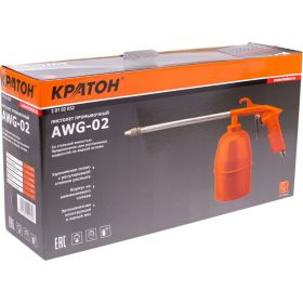 Промывочный пистолет Кратон AWG-02 3 01 02 032 (артикул 15606387) – фото 5