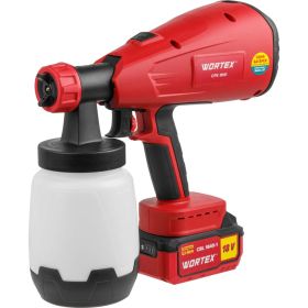 Аккумуляторный краскораспылитель WORTEX CPS 1810 ALL1 0333270 (артикул 25660641) – фото 7