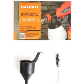 Аккумуляторный краскопульт Patriot SG 300UES 100301300 (артикул 22252887) – фото 11