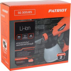 Аккумуляторный краскопульт Patriot SG 300UES 100301300 (артикул 22252887) – фото 13