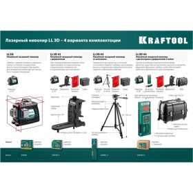 Лазерный нивелир KRAFTOOL LL 3D 34640_z01 (артикул 16440179) – фото 17