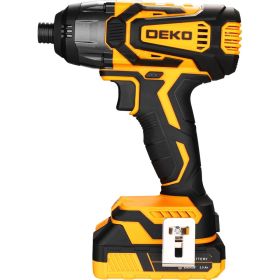 Аккумуляторный ударный винтоверт DEKO DKIS20-Li 20В, 1х2.0Ач 063-4391 (артикул 29271572) – фото 8