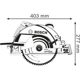 Дисковая пила Bosch GKS 235 Turbo 0.601.5A2.001 (артикул 15967463) – фото 3