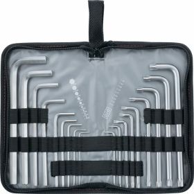 Набор удлиненных имбусовых ключей HEX-TORX, 18шт, HEX 1.5-10мм, T10-T50, CrV, сатин MATRIX 12315 (артикул 15569128) – фото 1