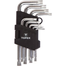Ключи Torx T10-T50 TOPEX 35D960 (артикул 15542137) – фото 1
