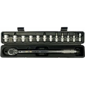 Динамометрический ключ с набором головок Berger BG-13STW, 1/2", 28-210Нм (артикул 15520074) – фото 1