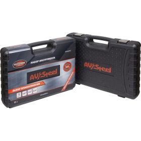 Профессиональный набор инструментов 72 предмета AV Steel AV-011072 (артикул 15747304) – фото 8