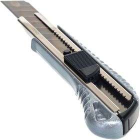 Нож, алюминиевый корпус 18мм AV Steel AV-900718 (артикул 15859996) – фото 3