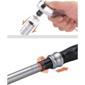 Динамометрический ключ 1/4" 5-25 Нм Inforce 06-05-108 (артикул 15977992) – фото 4