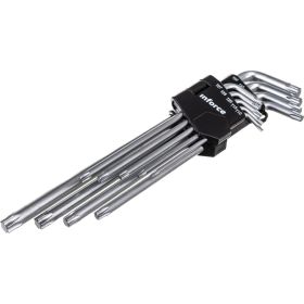 Набор экстра-длинных ключей Inforce TORX 9 штук 06-05-96 (артикул 16033250) – фото 7