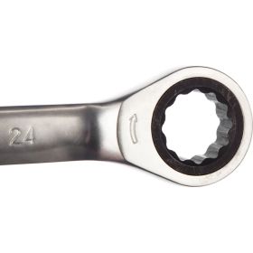 Комбинированный ключ с трещоткой 24мм AV Steel AV-315024 (артикул 15789768) – фото 2