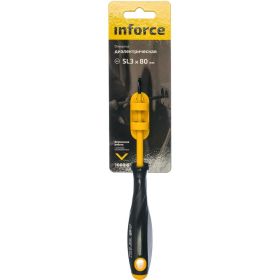 Диэлектрическая отвертка SL3х80мм Inforce 06-09-77 (артикул 15849816) – фото 2