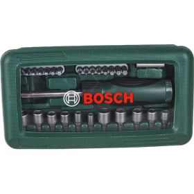 Набор бит и торцевых ключей с отверткой (46 шт.) Bosch 2.607.019.504 152227 (артикул 13503321) – фото 8