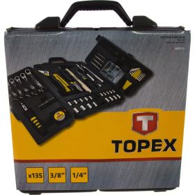 Набор инструмента TOPEX 135 шт. 38D215 (артикул 15504896) – фото 3