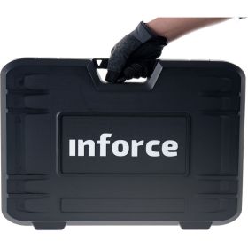 Набор инструментов Inforce 77 предметов 1/2 дюйма и 1/4 дюйма 06-07-19 (артикул 15782286) – фото 27