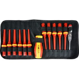 Набор диэлектрических отверток до 1000V, 13шт Berger BG BG1064 (артикул 15634045) – фото 4