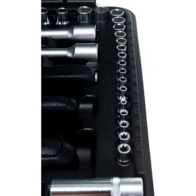 Набор головок и приспособлений FORCE 108 предметов 1/2, 1/4 6 гранные головки 41082R-5 (артикул 15602948) – фото 16