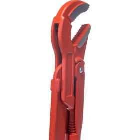 Ключ (трубный, CrV, 45 градусов, 1 дюйм) Biber ПРОФИ 90055 тов-117549 (артикул 15739192) – фото 4