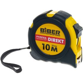 Рулетка (обрезиненный корпус, 10 м х 25 мм) Biber DIREKT 40105 тов-054502 (артикул 15738332) – фото 5