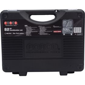 Набор инструментов FORCE 82 предмета 12 гранные головки 1/4, 1/2 4821R-9 (артикул 15602945) – фото 7