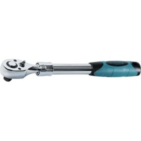 Телескопический трещоточный ключ 1/2" GROSS 14070 (артикул 13946383) – фото 1