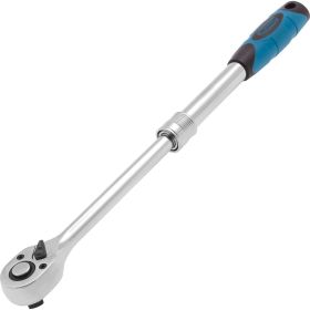 Телескопический трещоточный ключ 1/2" GROSS 14070 (артикул 13946383) – фото 7