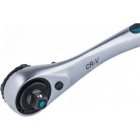Ключ трещоточный, 120 зубьев 1/4" GROSS 14135 (артикул 15874355) – фото 4