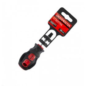 Шлицевая отвертка GROSSMEISTER 6,0х38 мм SL 012001001 (артикул 16160950) – фото 4