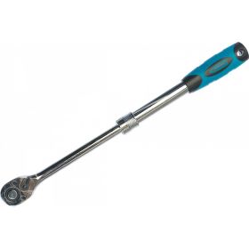 Телескопический трещоточный ключ 1/2" GROSS 14070 (артикул 13946383) – фото 2