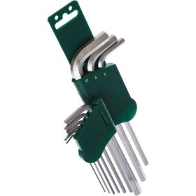 Комплект угловых шестиграников Jonnesway LONG H02SM109S (артикул 13938680) – фото 3