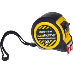 Рулетка Hanskonner 5x25 HK2010-03-5-25 (артикул 15982132) – фото 4