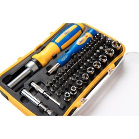 Отверточная рукоятка 65 предметов KRAFT KT 700447 (артикул 15966232) – фото 2