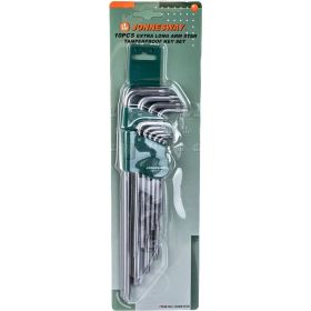 Комплект угловых ключей с центрированным штифтом EXTRA LONG TORX Jonnesway H08S110S (артикул 13938690) – фото 5