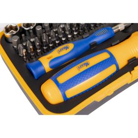 Отверточная рукоятка 65 предметов KRAFT KT 700447 (артикул 15966232) – фото 8