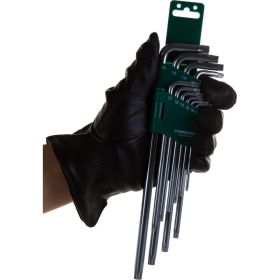 Комплект угловых ключей Jonnesway TORX EXTRA LONG H12S110S (артикул 13938691) – фото 5