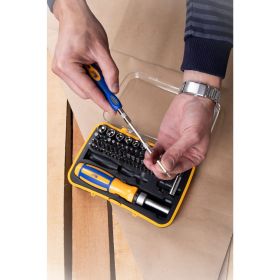 Отверточная рукоятка 65 предметов KRAFT KT 700447 (артикул 15966232) – фото 6
