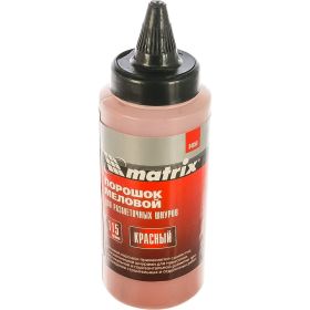 Красный меловой порошок для разметочных шнуров 115 г MATRIX 84858 (артикул 13701129) – фото 1