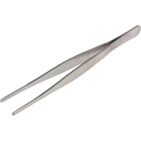 Пинцет 125мм (прямой, рифленый, блистер) REXANT 12-0360 (артикул 15736396) – фото 1